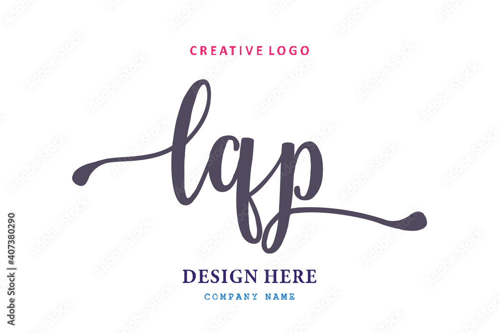 LQP lettering logo is simple, easy to understand and authoritative LQP lettering logo is simple, easy to understand and authoritative