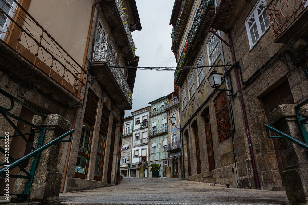 ポルトガル　ギマランイスの街並み