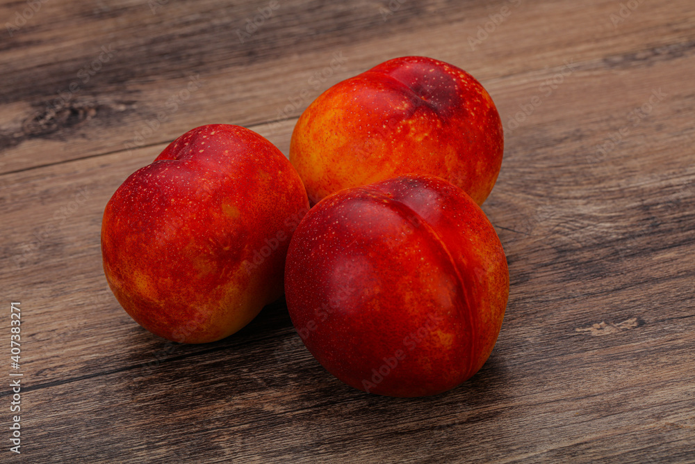 Ripe sweet tasty Nectarine fruit Ripe sweet tasty Nectarine fruit