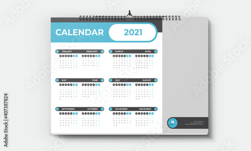 Landscape Calendar 2021