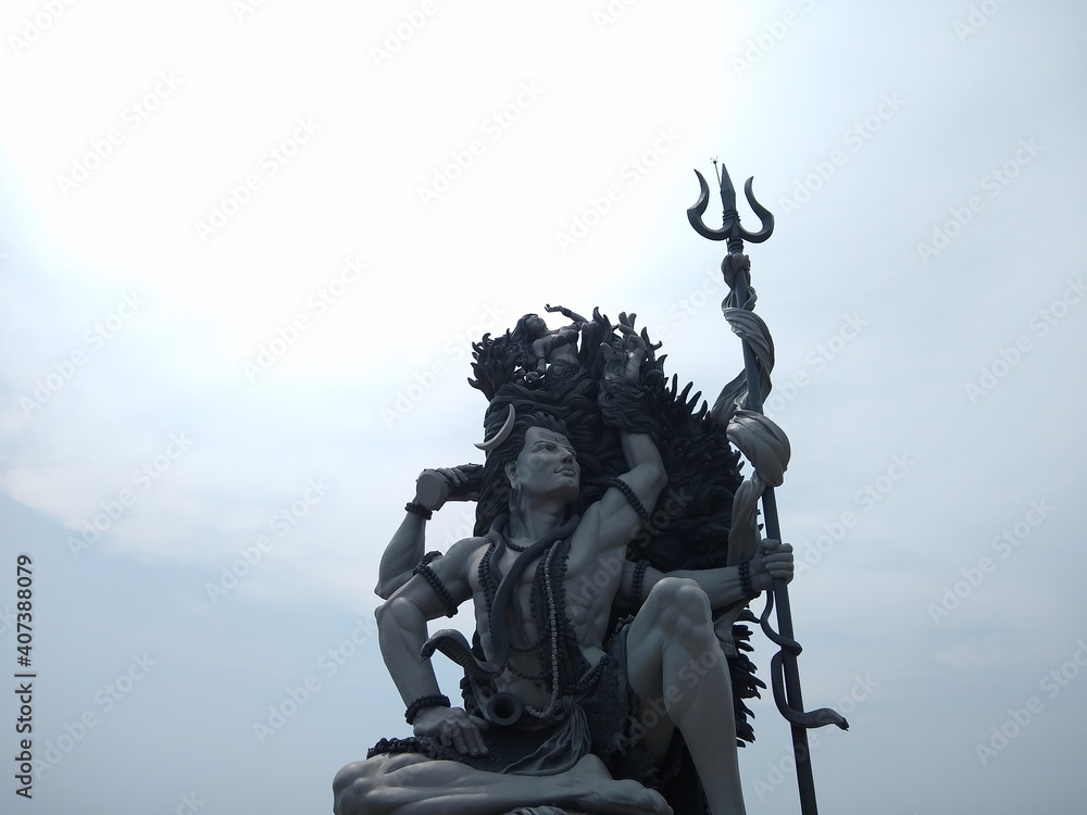 Lord Siva sculpture, Aazhimala Siva Temple Thiruvananthapuram Kerala Lord Siva sculpture, Aazhimala Siva Temple Thiruvananthapuram Kerala