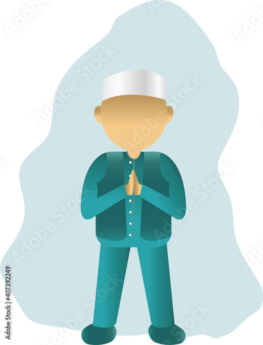 cartoon character moslem