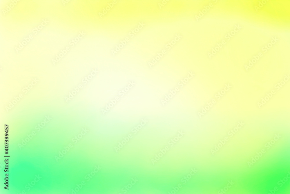 Abstract yellow green gradient background. Spring background. Perfect for print design for textile, poster, greeting card, invitation, web.