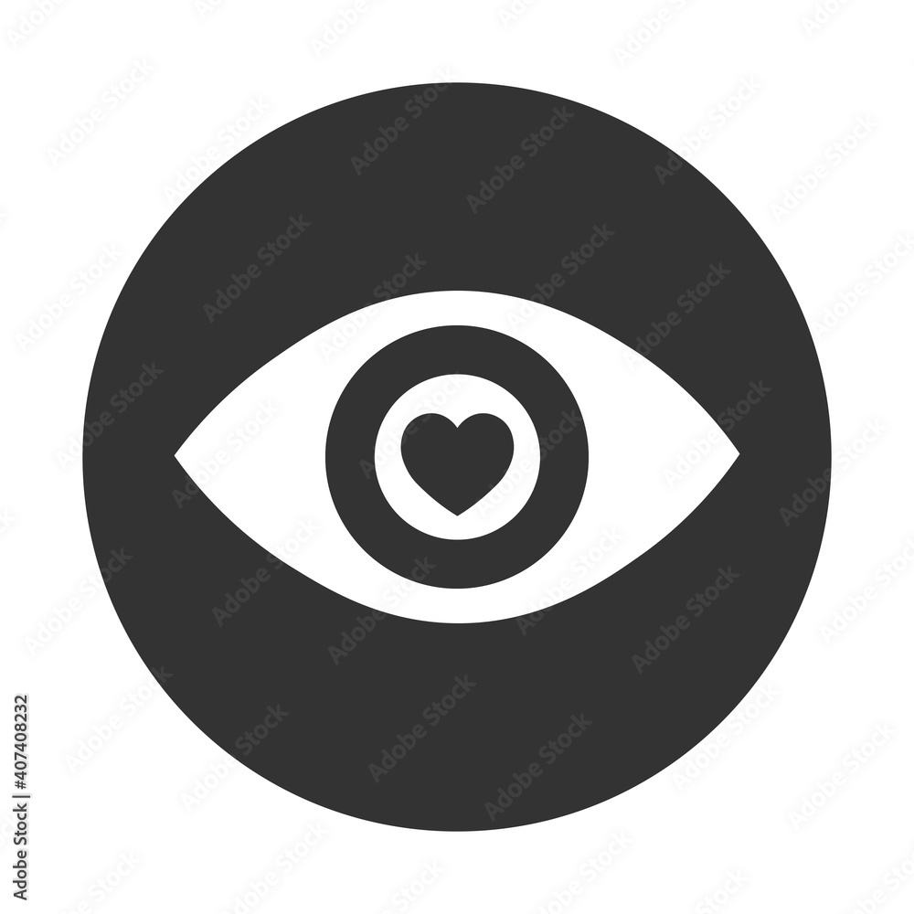Simple illustration of heart icon for St. Valentines Day Simple illustration of heart icon for St. Valentines Day