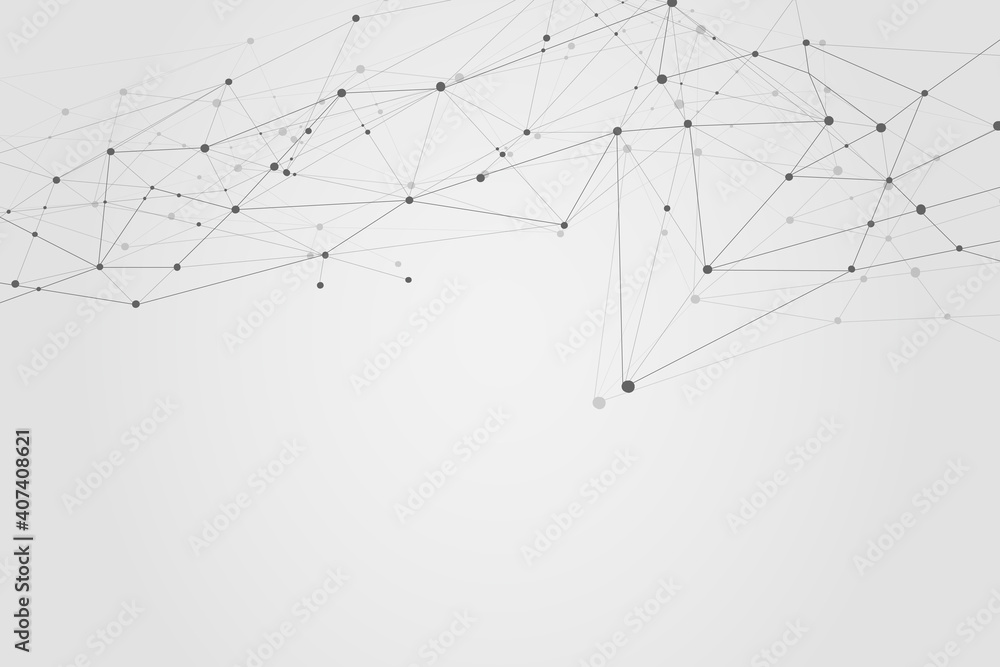 Abstract connecting dots, Polygonal background, technology design, vector illustration Abstract connecting dots, Polygonal background, technology design, vector illustration