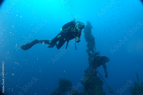 Diving, Wrecks, Caribbean, Windward Islands, Dominica, Guadeloupe, Martinique © Romeo