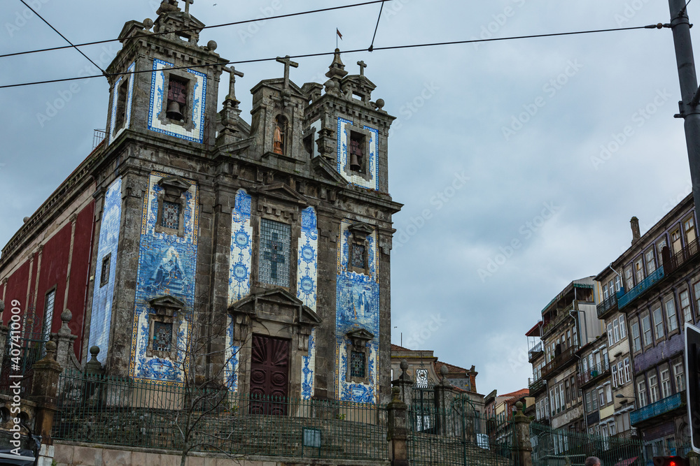 ポルトガル　ポルトのサント・イルデフォンソ教会