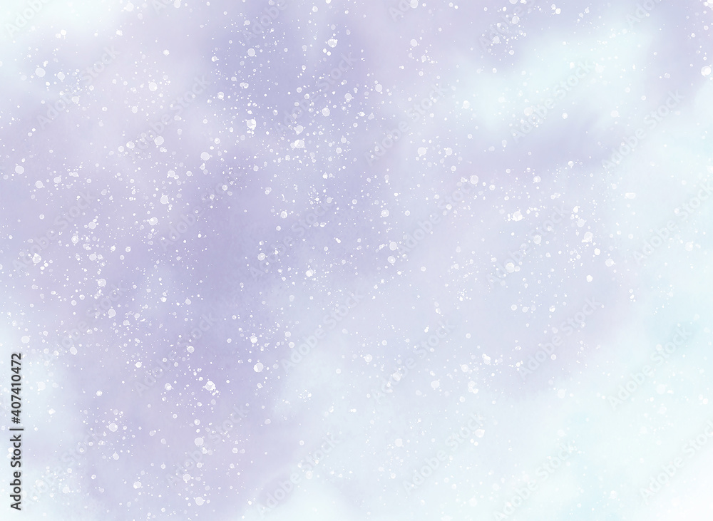 Fototapeta premium Blue abstract watercolor background