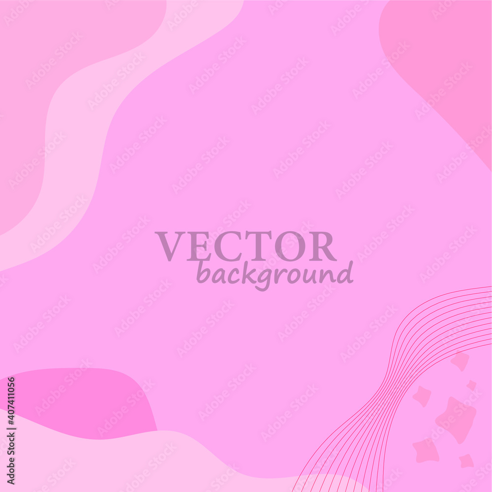 Beautiful gentle vector background in minimal trendy style with copy space for text Beautiful gentle vector background in minimal trendy style with copy space for text