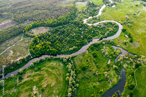 River in the meadows