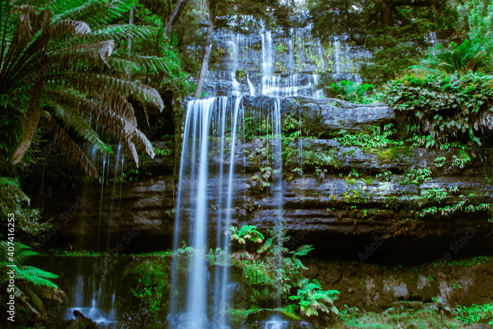 Russell Falls, Tasmania Russell Falls, Tasmania