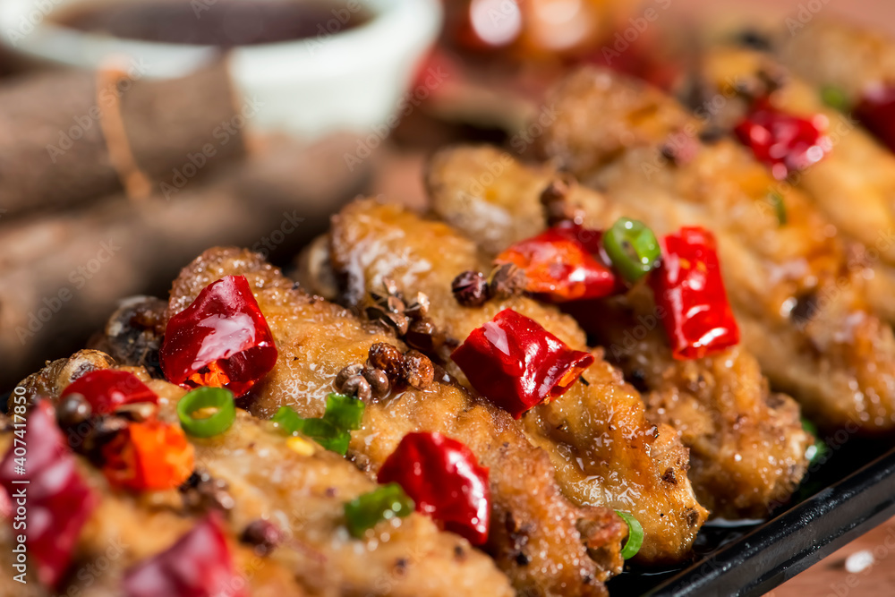 Grilled chicken wings Grilled chicken wings