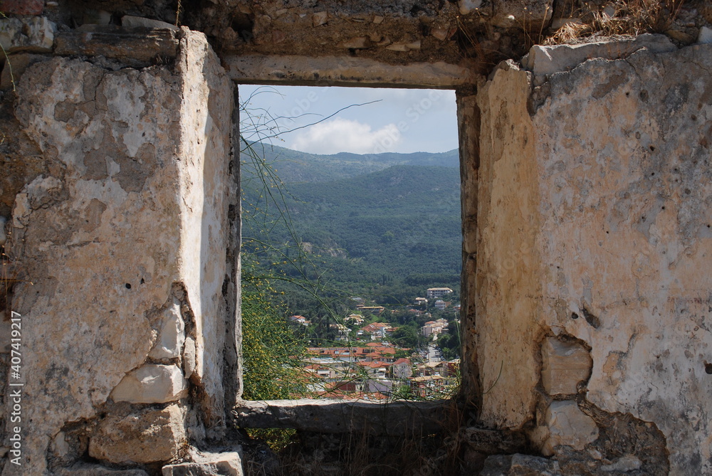 Greece - Epirus - Blick von der Festung auf Parga