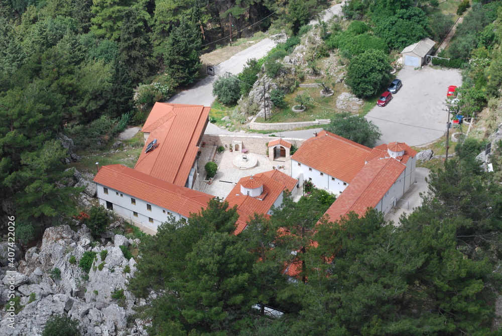 Greece - Epirus - Zalongo - Monastery of Agios Dimitrios