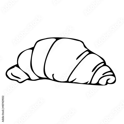 Sweet Pastry Like Сroissant