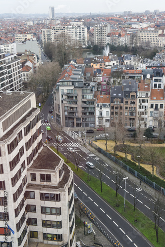immobilier architecture logement bureau Bruxelles paysage centre hypothecaire circulation