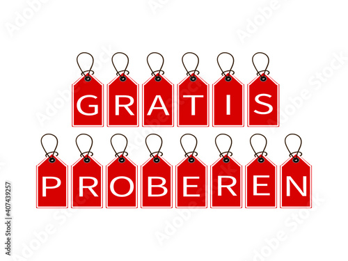 Tags gratis proberen