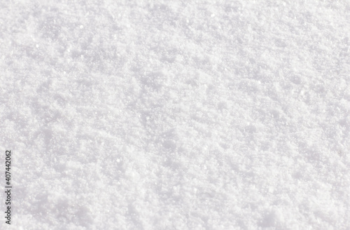 Seamless fresh white snow background . © Elenka