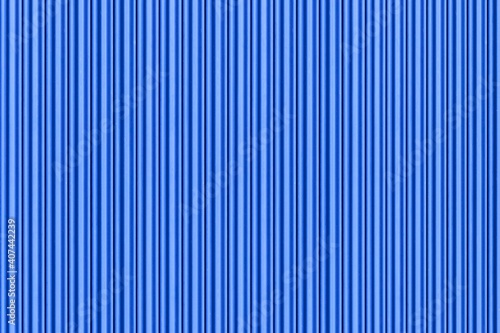Blue Corrugated metal background and texture surface or galvanize steel