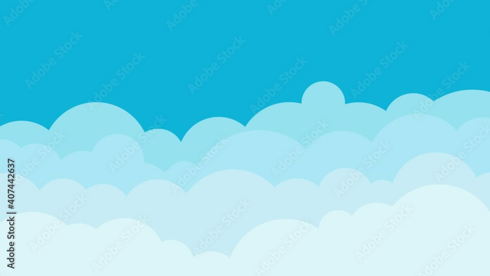 Blue sky with white clouds background in 4k video. Blue sky with white clouds background in 4k video.