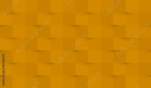 Abstract paper background with and shadows in orange colors
