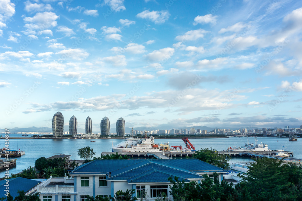 Obraz premium China Sanya Island Architecture