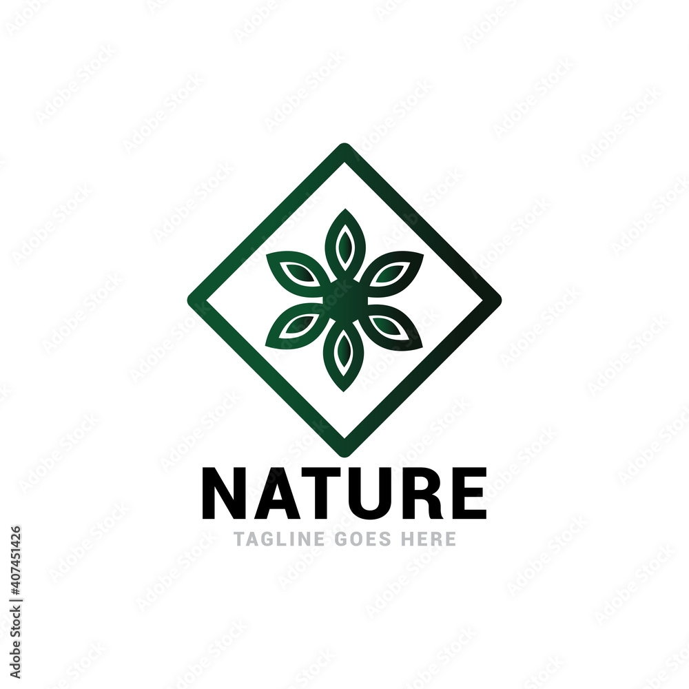 Leaf nature logo icon vector template. Elegant design leaf logo. Leaf nature logo icon vector template. Elegant design leaf logo.