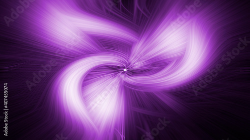 Beautiful purple explosion in deep space