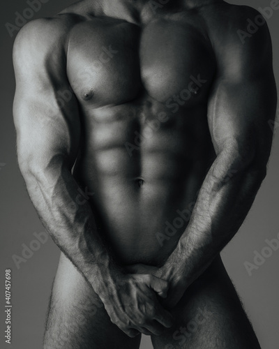 Male body with six pack abs © Serge Lee