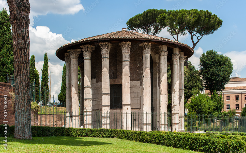 Tempel  des Hercules Invictus in Rom