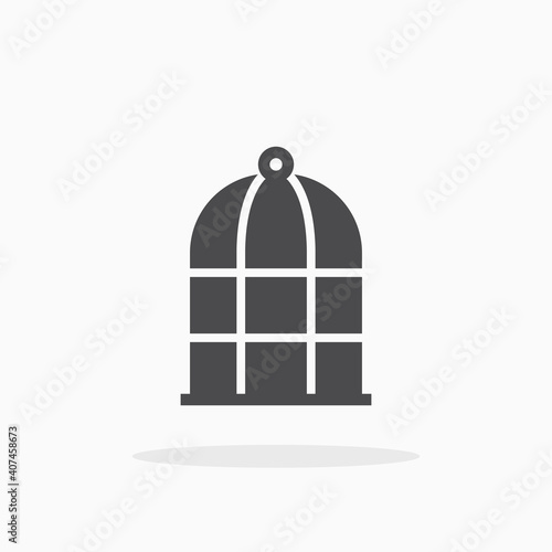 Bird cage icon.