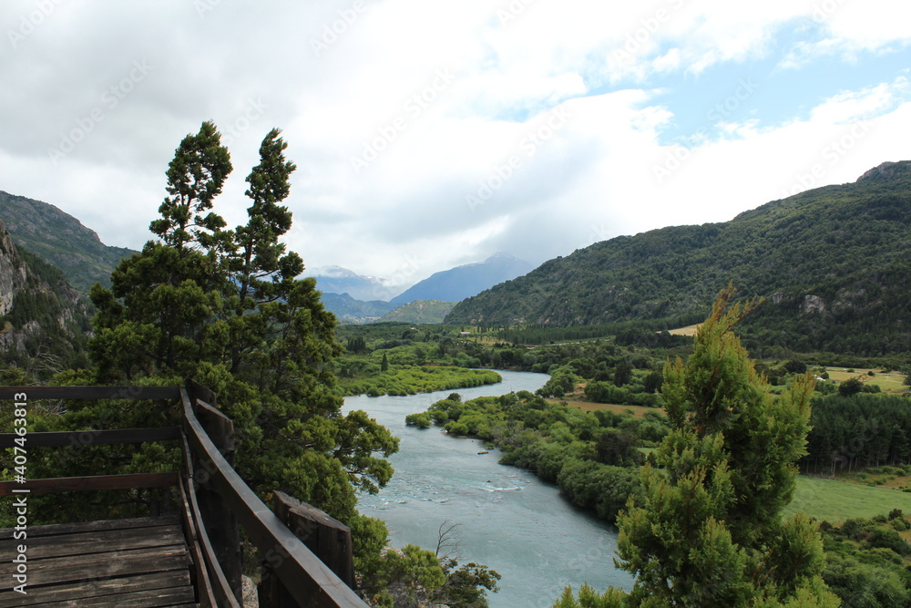 Fototapeta premium Patagonia Chilena - Futeleufú