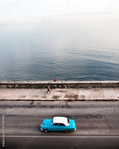 La Habana Cuba. Malecon photo