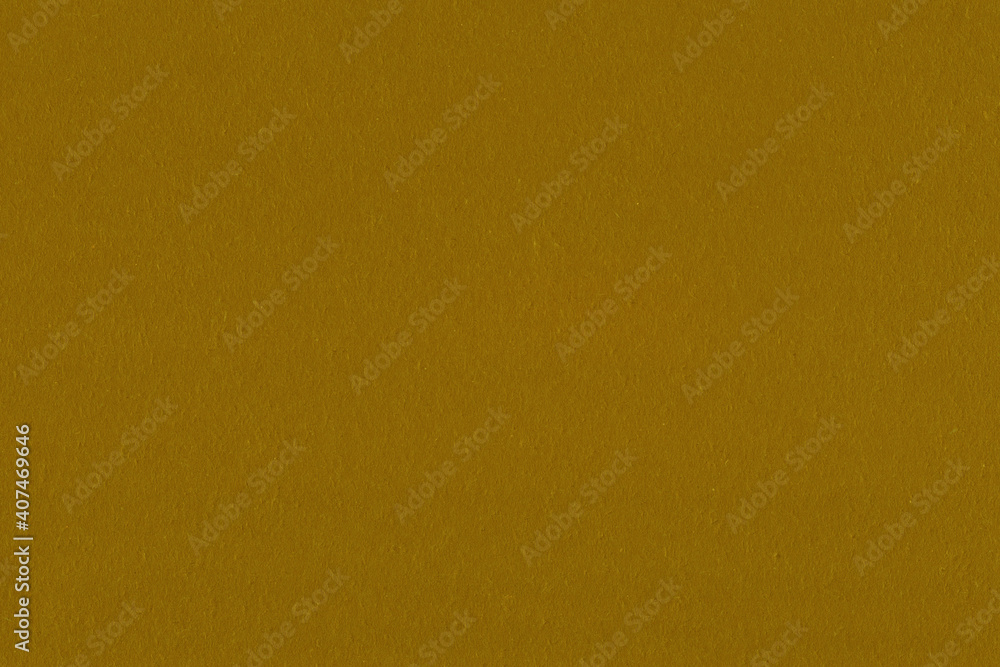 Fototapeta premium Clean yellow retro paper background. Vintage cardboard texture. Grunge paper for drawing. Simple blank fabric pattern.