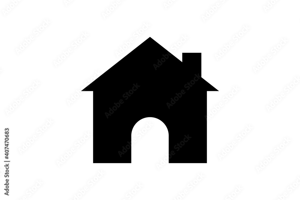 Home, house icon symbol simple design Home, house icon symbol simple design