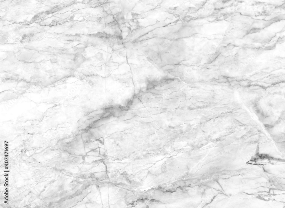 Naklejka premium White marble pattern texture for background
