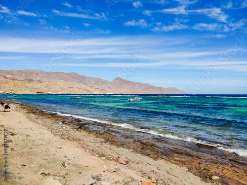 beach and sea