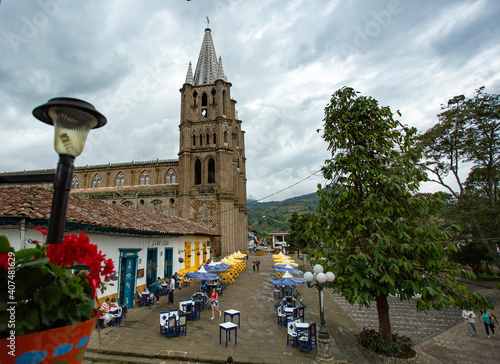 Parque principal Jardín, Antioquia.