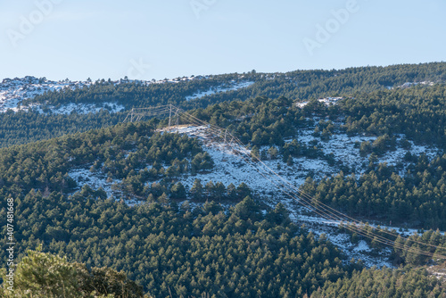 Sierra Nevada mountain in southern Spain