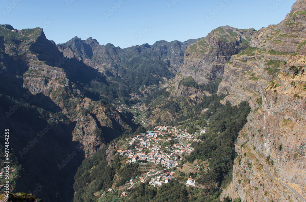 Nun Valley, Curral Das Freiras, Madeira, Portugal