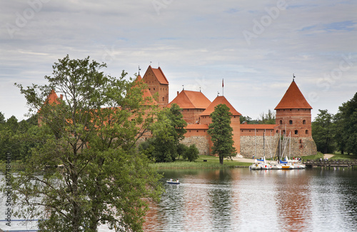 Castle in Trakai. Lithuania