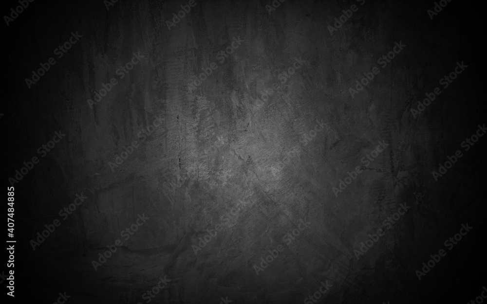 Old wall texture cement dark black gray  background abstract grey color design are light with white gradient background.