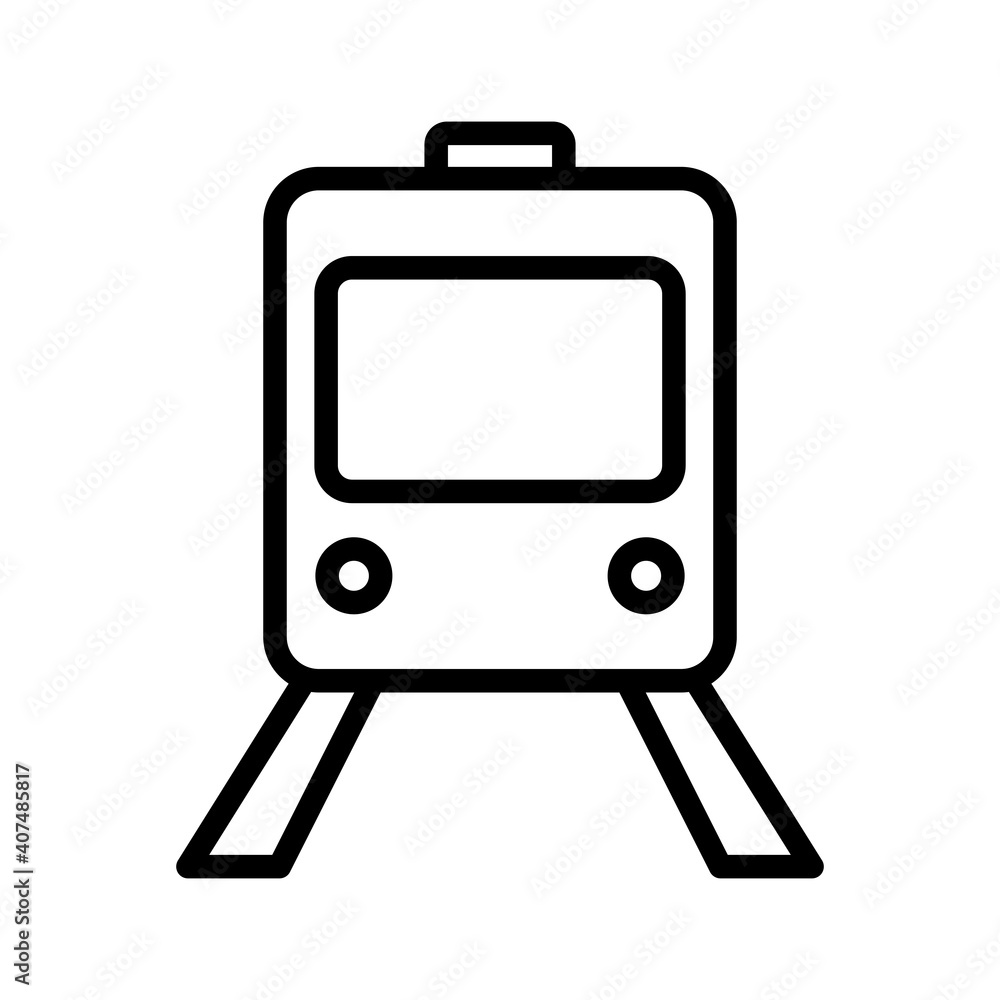 subway underground conveyance transport vehicle line style icon subway underground conveyance transport vehicle line style icon
