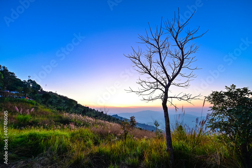 Sunset Pha Chang Moo, Mae Sai District, Chiang Rai Province, 57130, Thailand, Asia