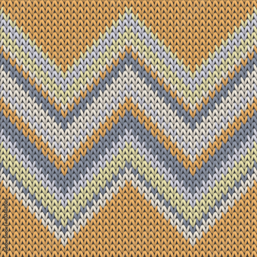 Clothing zig zal lines knitted texture geometric