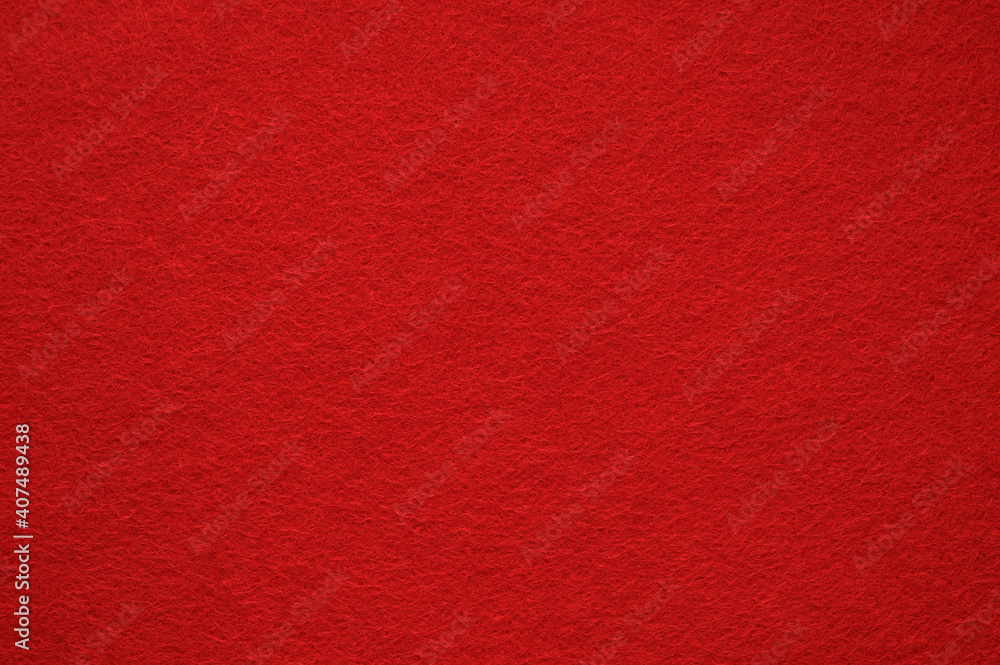 Fototapeta premium texture of coral felt close-up, fabric fibers