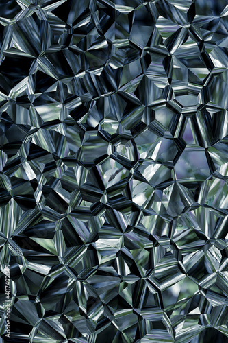 3D Hintergrund aus Metall