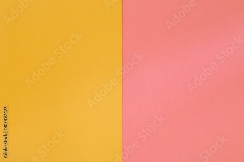 Abstract two tone color background with paper texture, modern background style