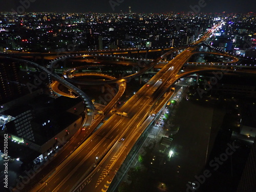 東大阪の夜景