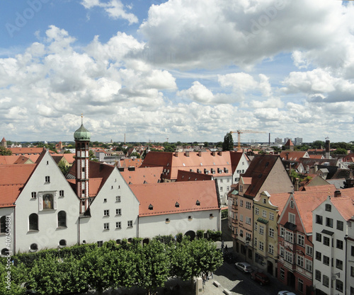 Munich view from the window